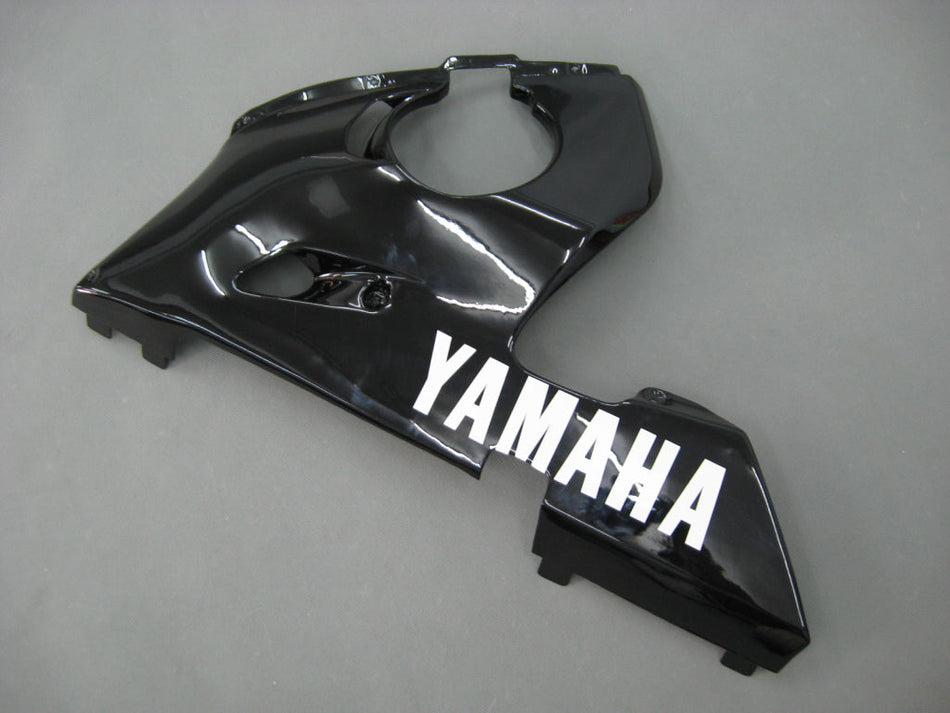 1998-2002 ヤマハ YZF-R6 コントラスト ブラック レーシング フェアリング ジェネリック
