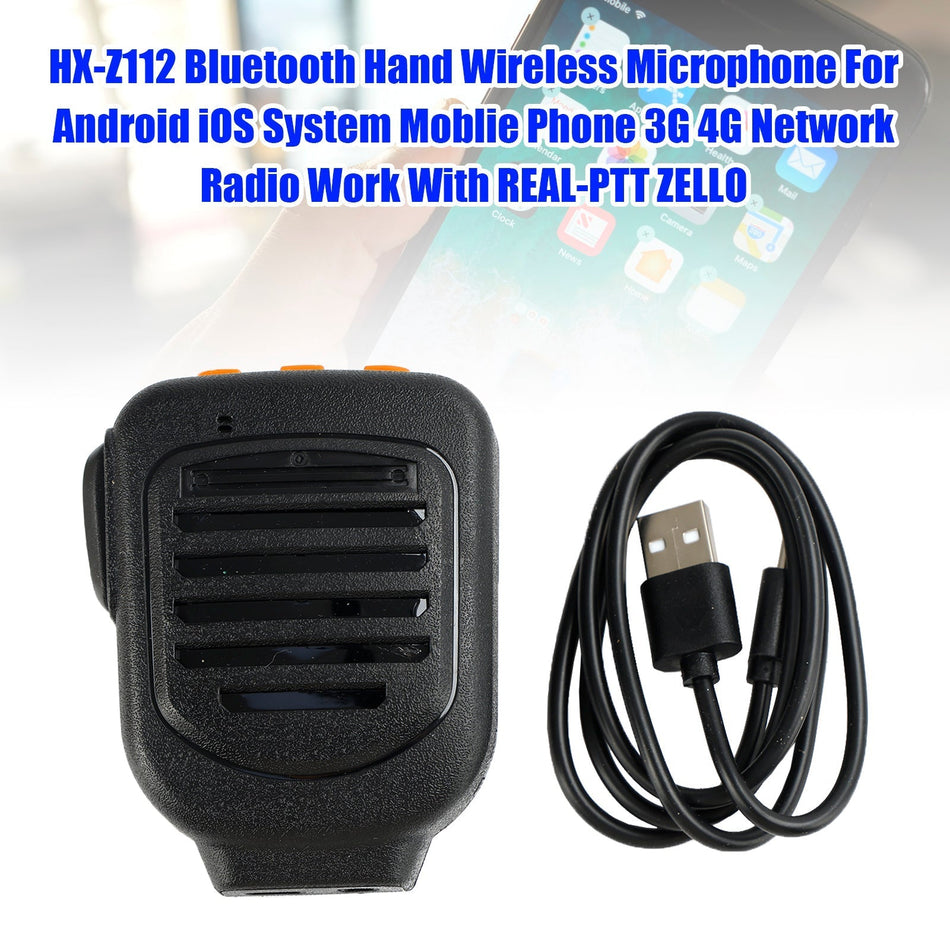 HX-Z112 Bluetoothハンドワイヤレスマイク Android iOSシステム 3G 4Gネットワーク用