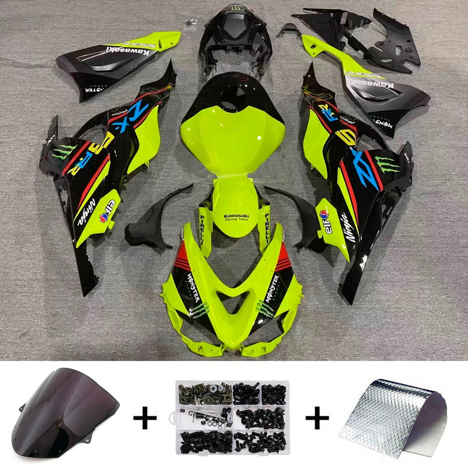 インジェクションフェアリングキット ボディワーク プラスチック ABS カワサキ ZX-6R 2024-2025 に適合