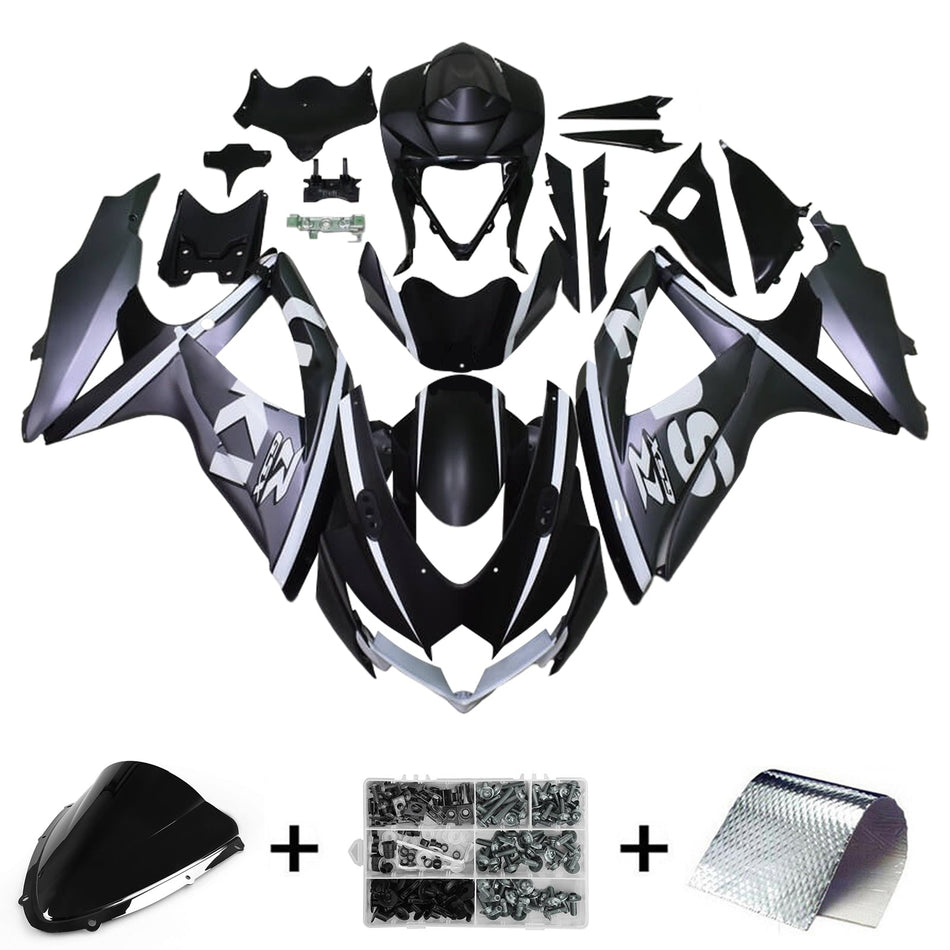 2008-2010 スズキ GSXR 600/750 K8 インジェクションフェアリングキット ボディワーク プラスチック ABS