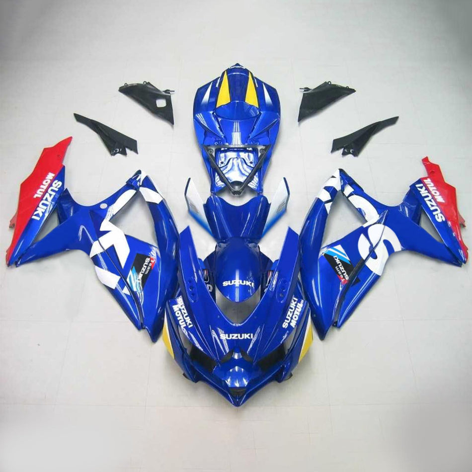 2008-2010 スズキ GSXR 600/750 K8 Amotopart インジェクションフェアリングキット ボディワーク プラスチック ABS #130