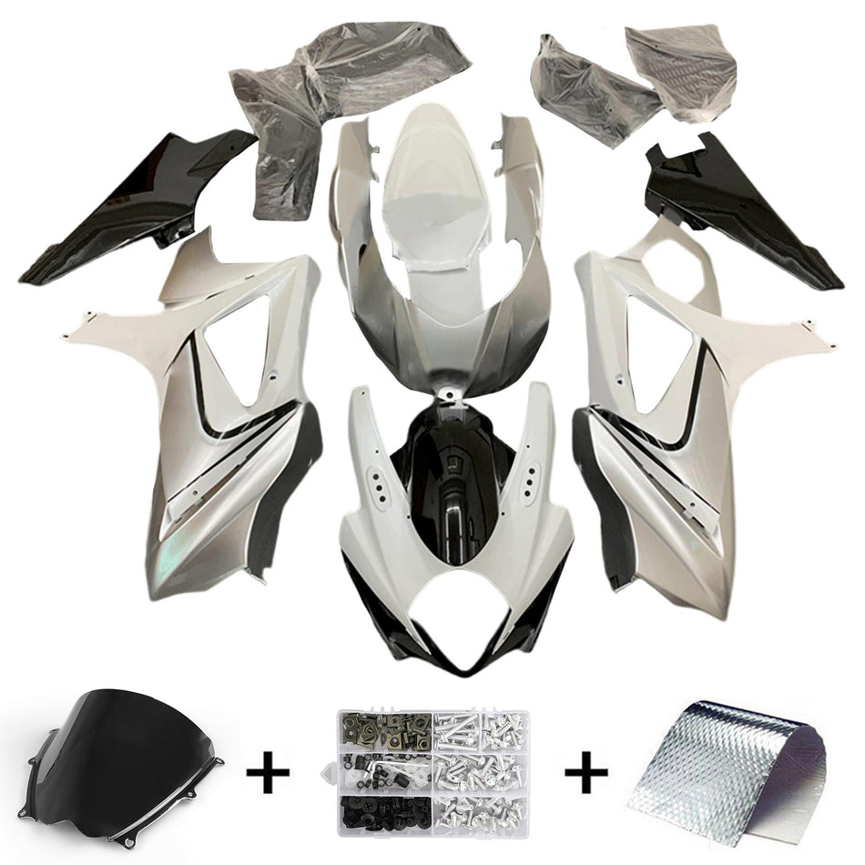 2007-2008 スズキ GSXR1000 K7 フェアリングキット ボディワーク プラスチック ABS