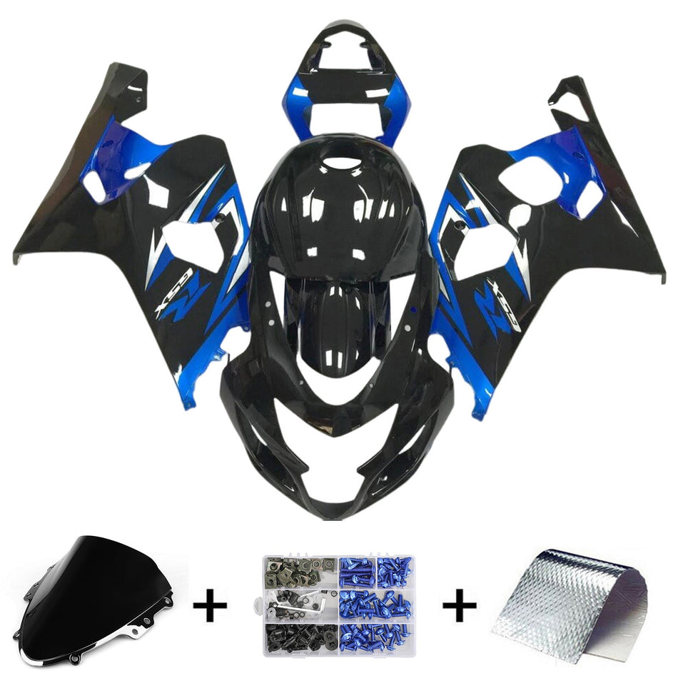 2004-2005 スズキ GSXR 600/750 K4 インジェクションフェアリングキット ボディワーク プラスチック ABS