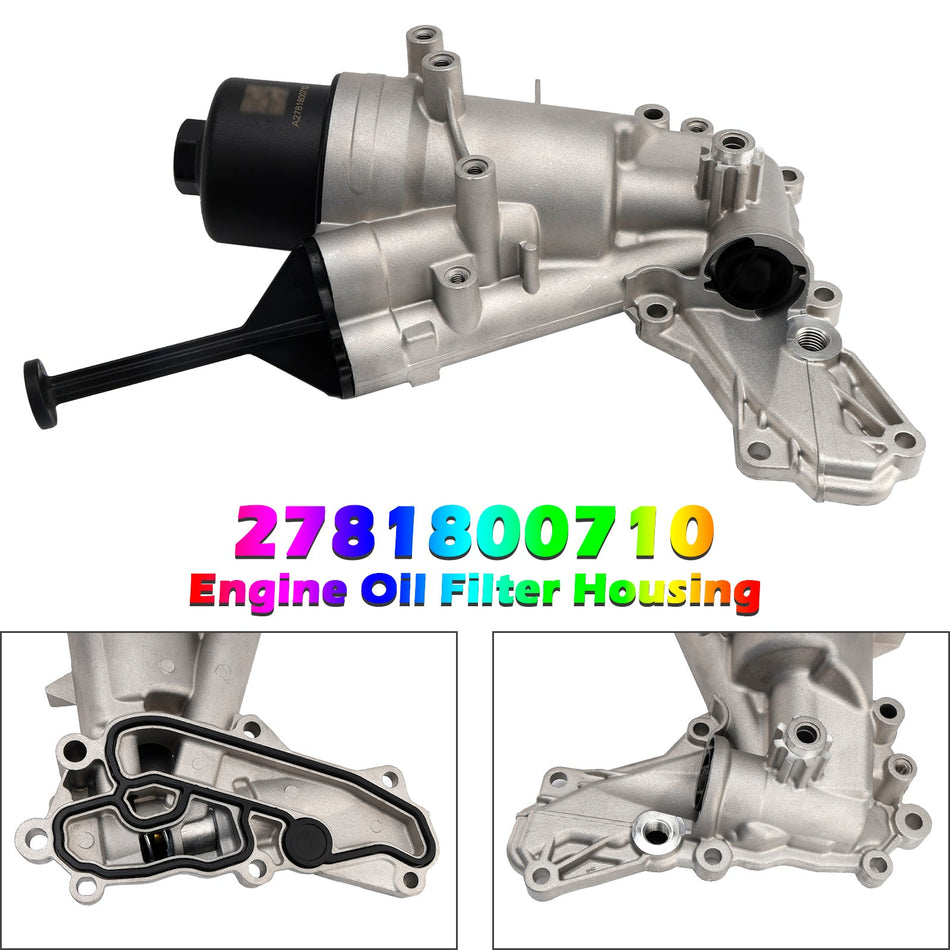 メルセデス G63 E550 CLS63 S550 E63 11-19 2781800710 用エンジンオイルフィルターハウジング