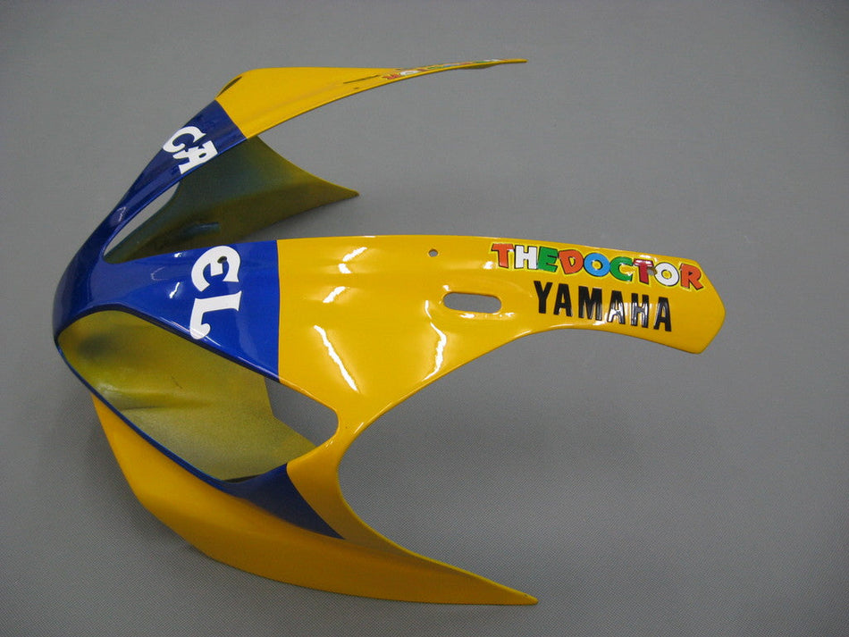 2000-2001 ヤマハ YZF-R1 イエロー ブルー No.46 キャメル レーシング フェアリング ジェネリック
