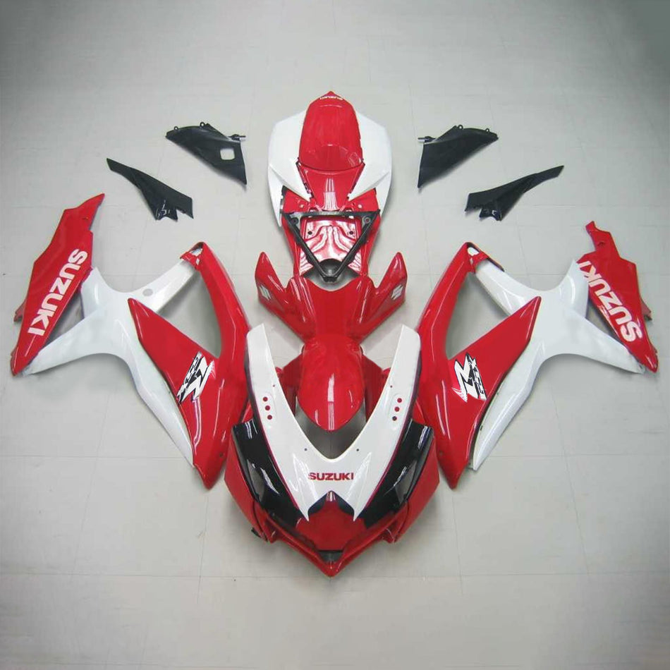 2008-2010 スズキ GSXR 600/750 K8 Amotopart インジェクションフェアリングキット ボディワーク プラスチック ABS #132