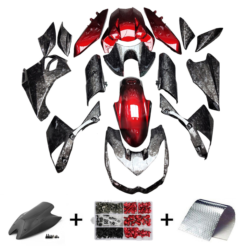 インジェクションフェアリングキット ボディワーク プラスチック ABS カワサキ Z1000 2010-2013 に適合