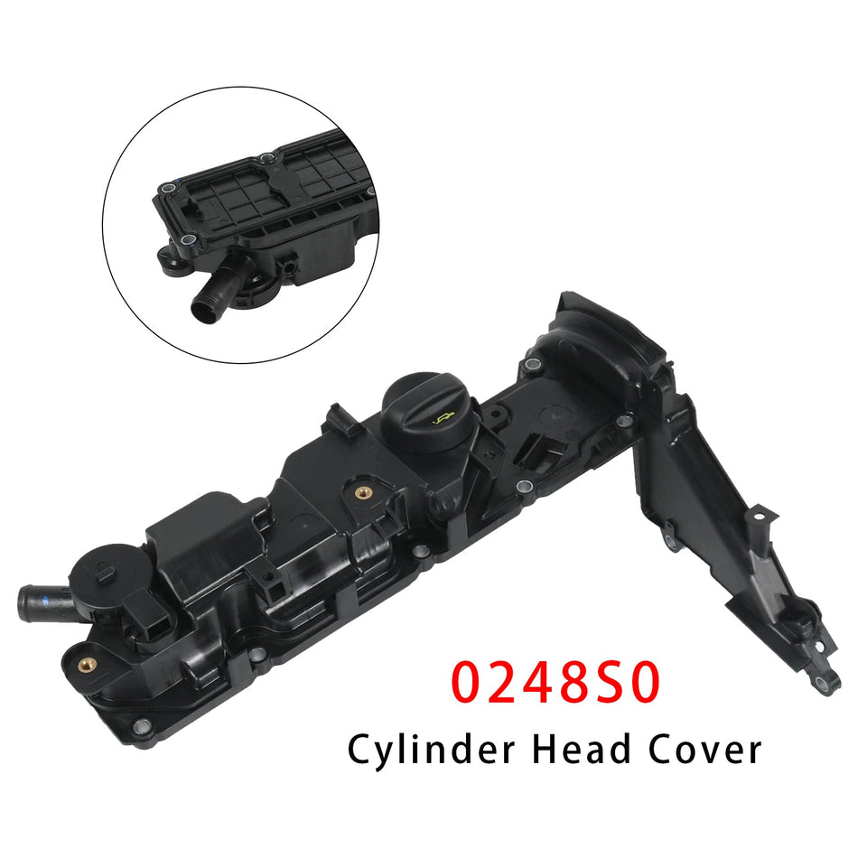 シトロエン、プジョー、フォード 1.6 HDI 8V 用シリンダーヘッドカバー＆ガスケット 0248S0