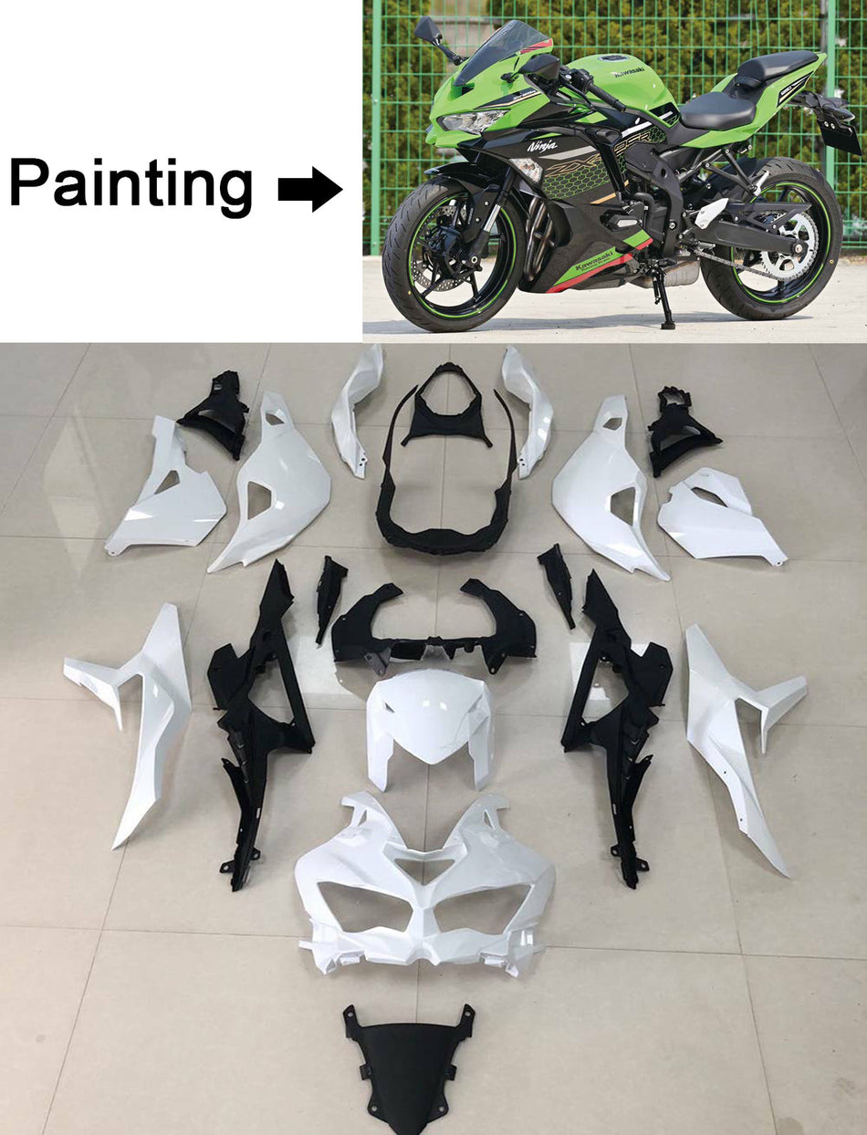 2020-2021 カワサキ Ninja ZX-25R Amotopart インジェクションフェアリングキット ボディワーク ABS #106