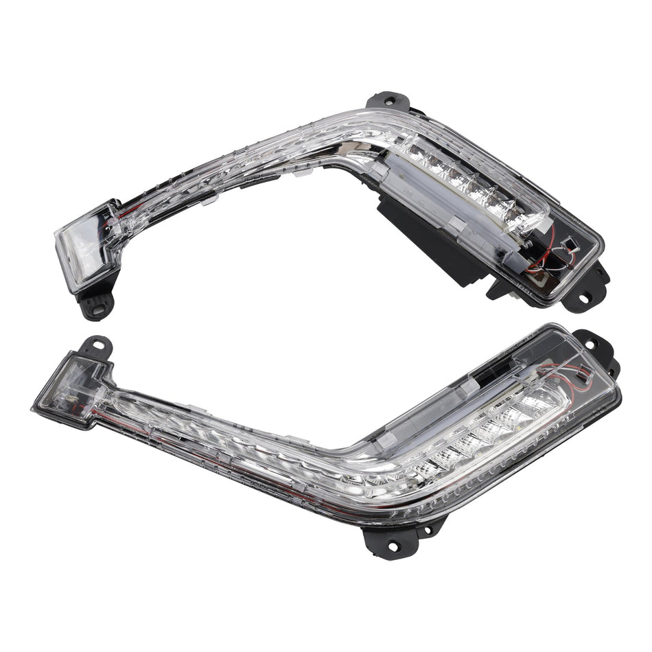 2011-2014 プジョー 308 Mk1 ハッチバック 左+右 DRL ライトランプ LED バルブ