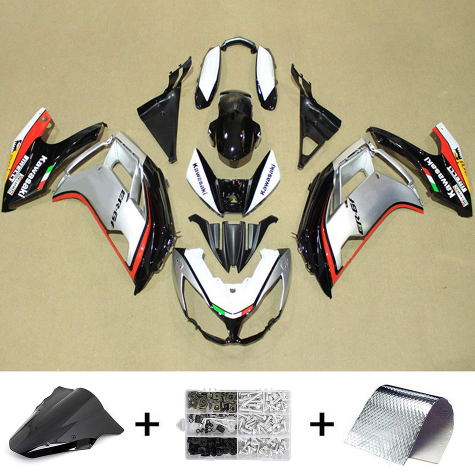 2012-2016 Kawasaki ER6F Ninja650 Amotopart インジェクションフェアリングキット ボディワーク プラスチック ABS #120
