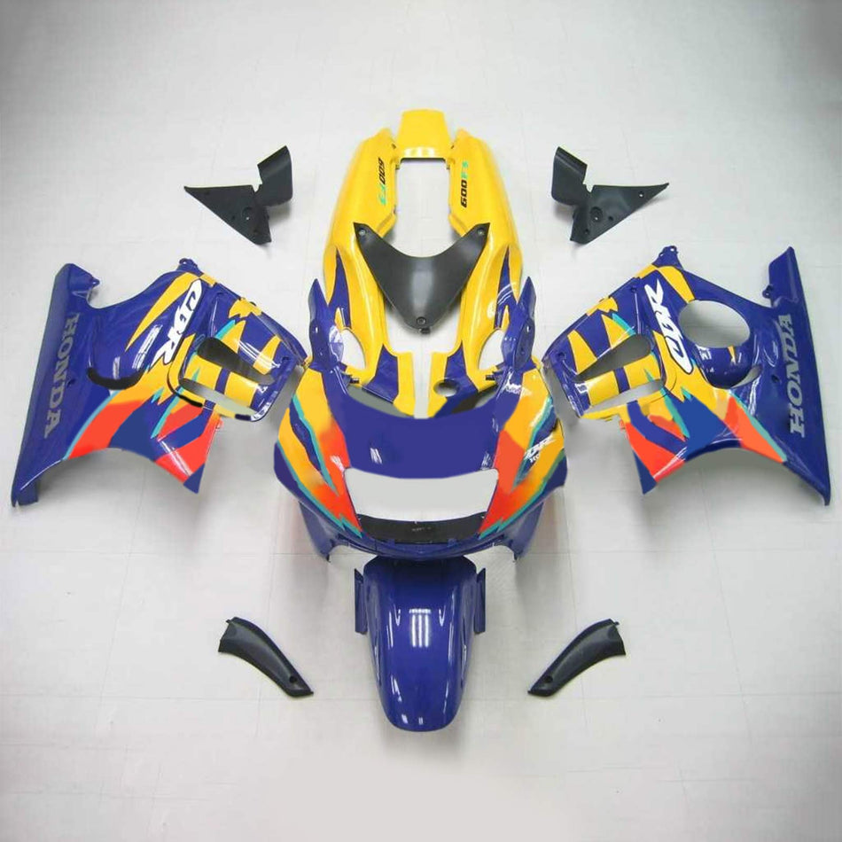 1997-1998 ホンダ CBR600 F3 Amotopart インジェクションフェアリングキット ボディワーク プラスチック ABS #107