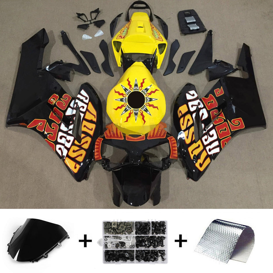 ホンダ CBR1000RR 2004-2005 用インジェクション フェアリングキット ボディワーク プラスチック ABS
