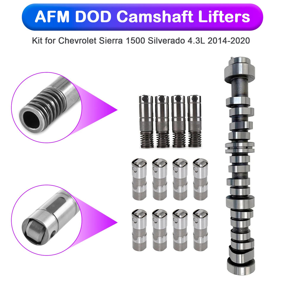 2014-2020年式シボレー シエラ 1500 シルバラード 4.3L AFMカムシャフト カムリフターキット 12633773