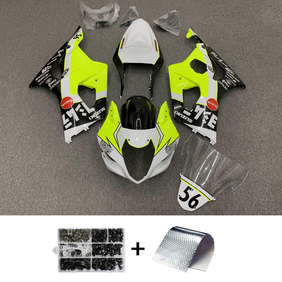2003-2004 スズキ GSXR1000 K3 インジェクションフェアリングキット ボディワーク プラスチック ABS