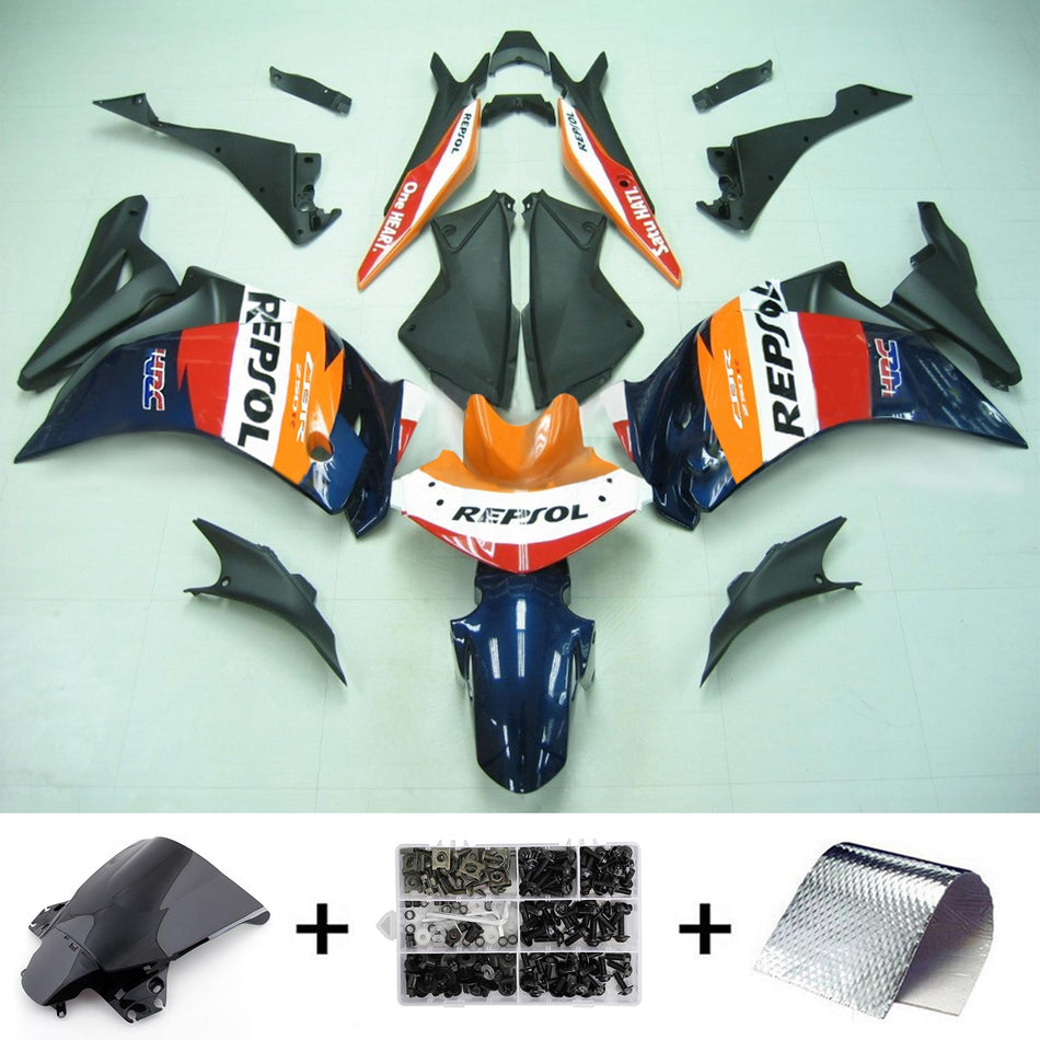 2011-2013 ホンダ CBR250R Amotopart インジェクションフェアリングキット ボディワーク プラスチック ABS #107