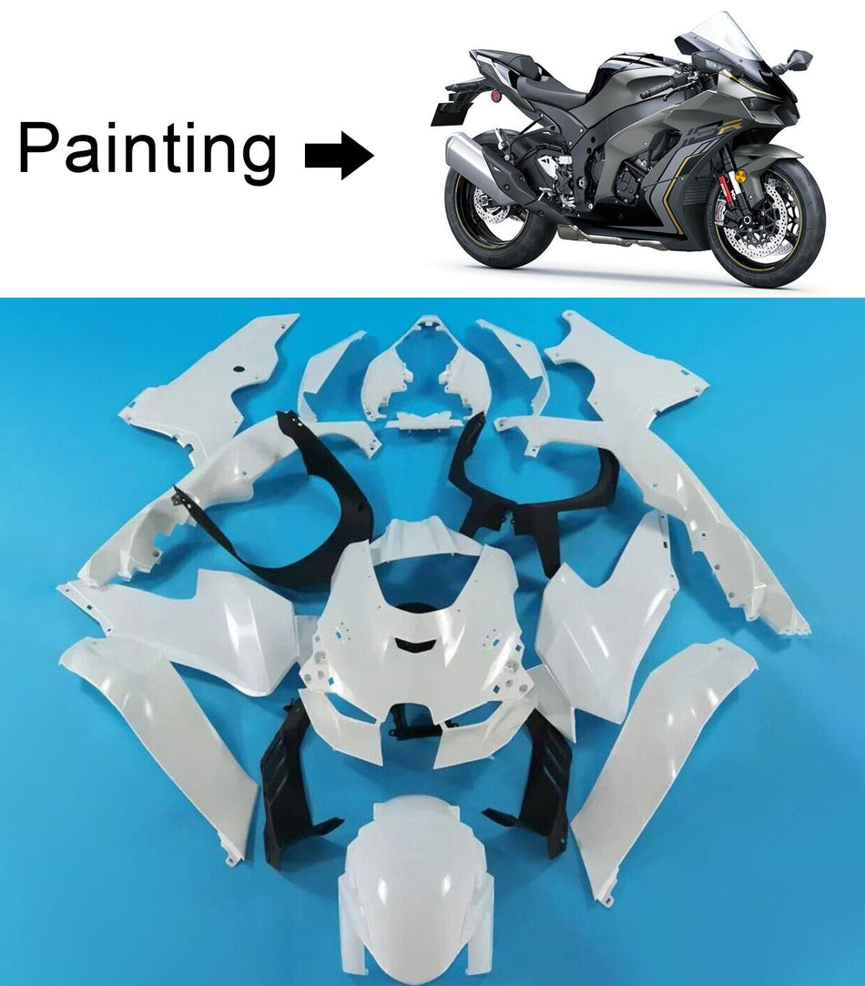 2021-2024 カワサキ ZX-10R ZX10R アモトパーツ インジェクションフェアリングキット ボディワーク ABS #101