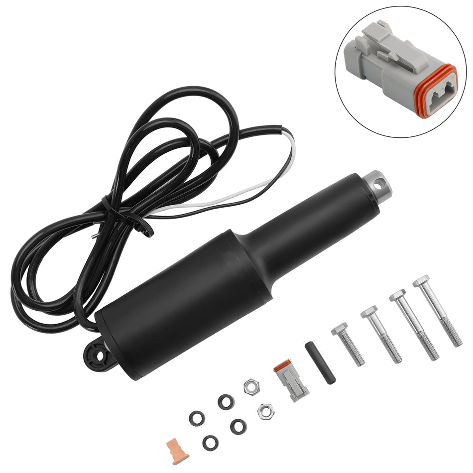 15057-001 エクストリームデューティアクチュエータ 2-1/4"" ストローク 12V 101 XDS アクチュエータトリムタブ