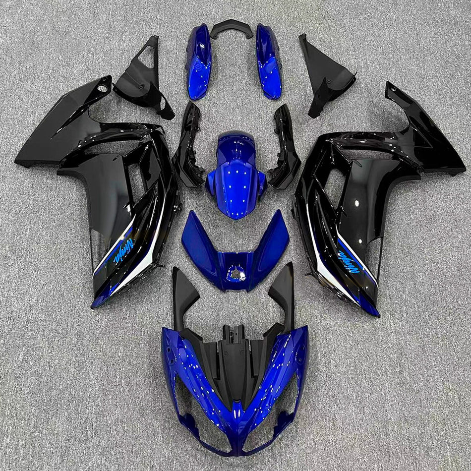 インジェクションフェアリングキット ボディワーク プラスチック ABS カワサキ ER-6F Ninja650 2012-2016 に適合
