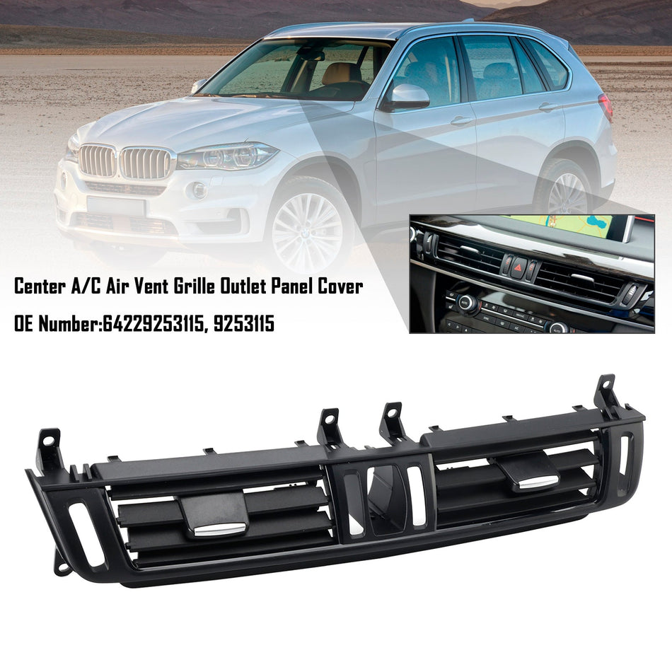 2015-2018 BMW X6 F16 センターダッシュボード A/C エアベントアウトレット 64229253115 9253115