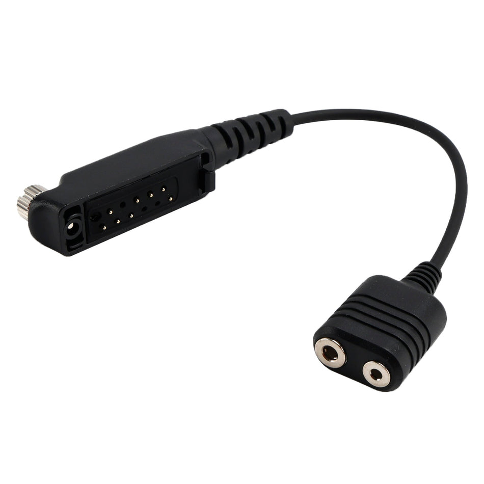 Kインターフェース 2ピンヘッドセットポート変換ケーブル（Sepura STP8000 STP8030 STP8035用）