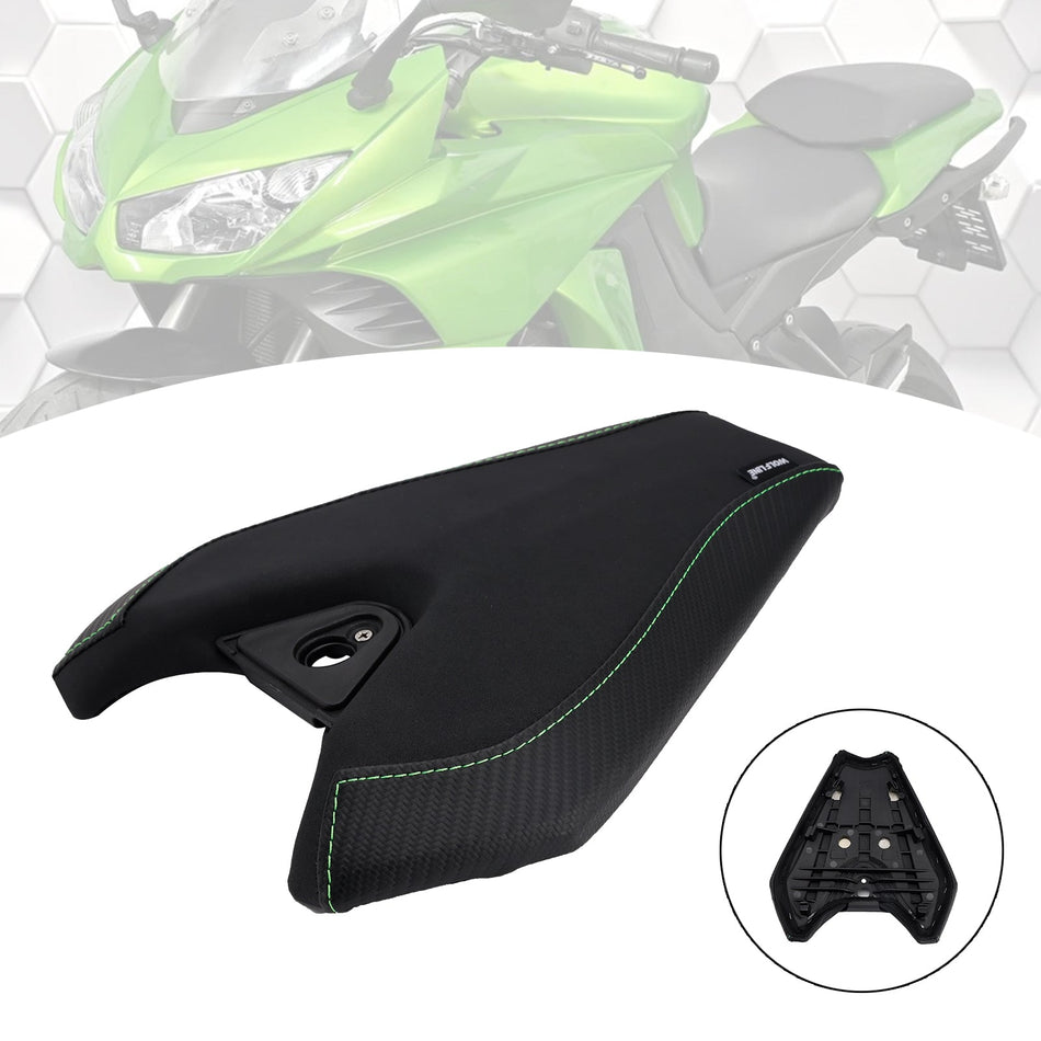 2014-2025 カワサキ Z1000 リアパッセンジャーシートクッション ピリオン フラット グリーン2 24 レッド