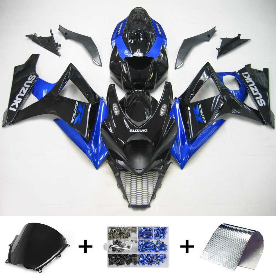 2007-2008 スズキ GSXR1000 K7 Amotopart インジェクションフェアリングキット ボディワーク プラスチック ABS #111