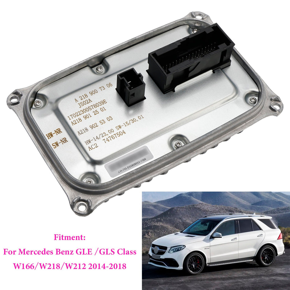 2014-2018 メルセデスベンツ GLE /GLS クラス W166/W218/W212 ヘッドライトバラストコントロールモジュール A2189007306