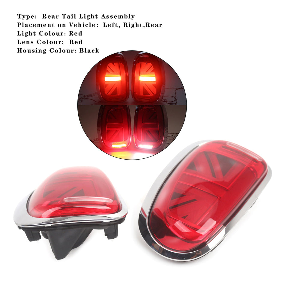 2010年1月～2016年10月 MINI Countryman R60 L&amp;R LEDテールライト ランプ レッド 63219808149 63219808153