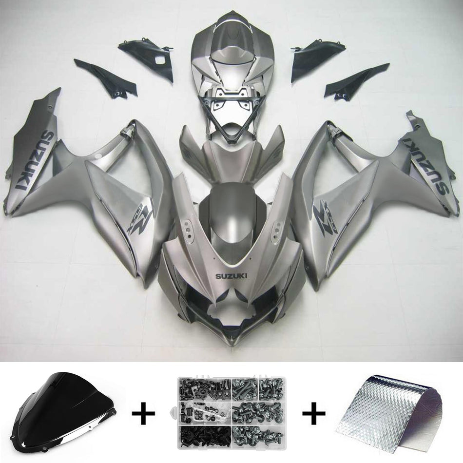 2008-2010 スズキ GSXR 600/750 K8 Amotopart インジェクションフェアリングキット ボディワーク プラスチック ABS #128