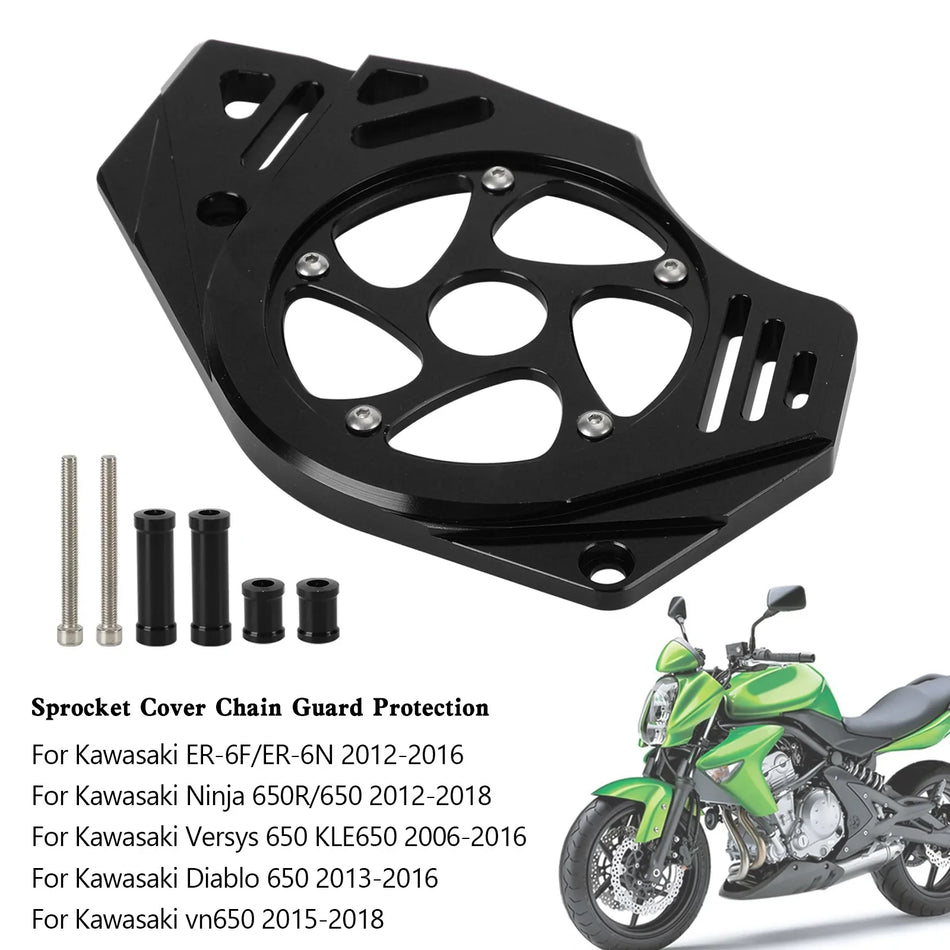 カワサキ Ninja Vulcan 650 ER-6N スプロケットカバー チェーンガード保護