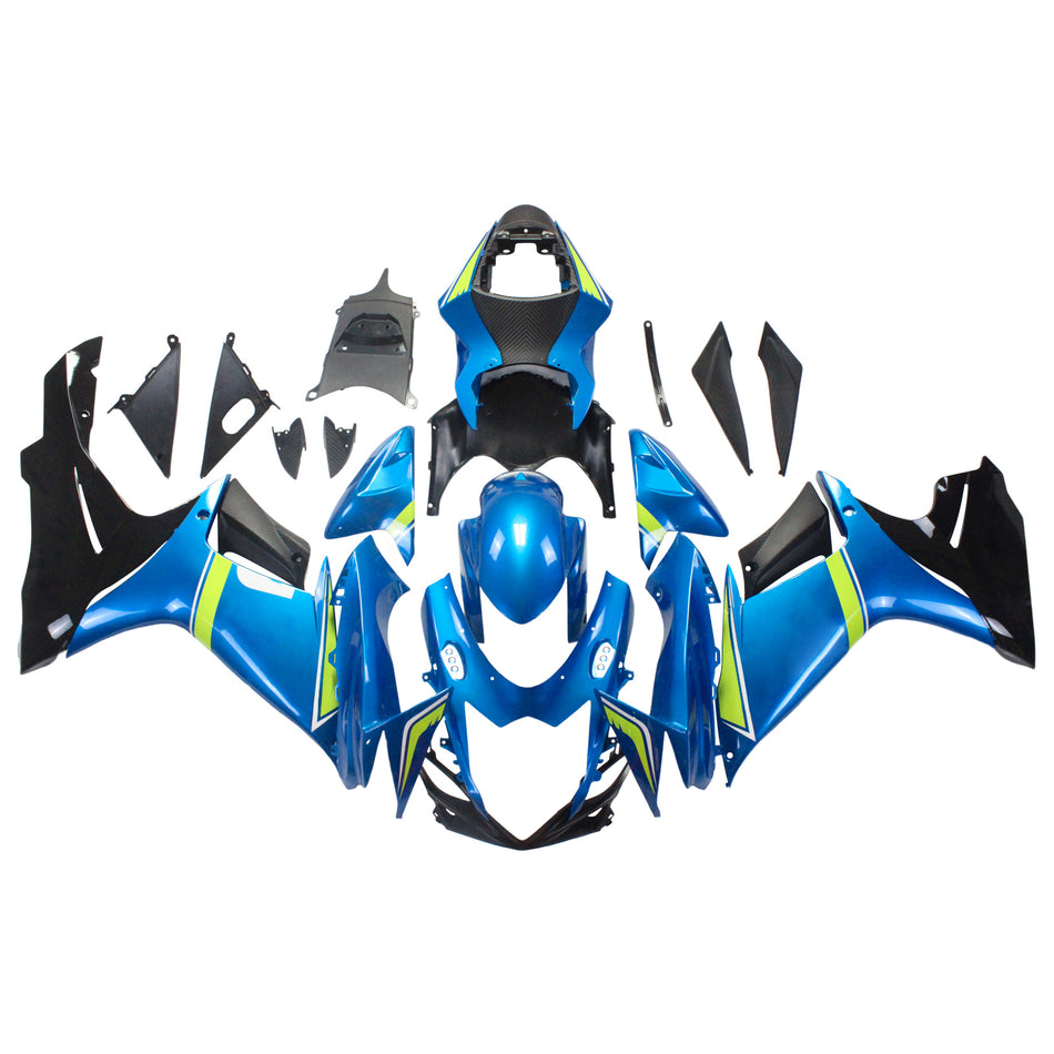 2011-2024 スズキ GSXR 600/750 K11 Amotopart インジェクションフェアリングキット ボディワーク プラスチック ABS #101