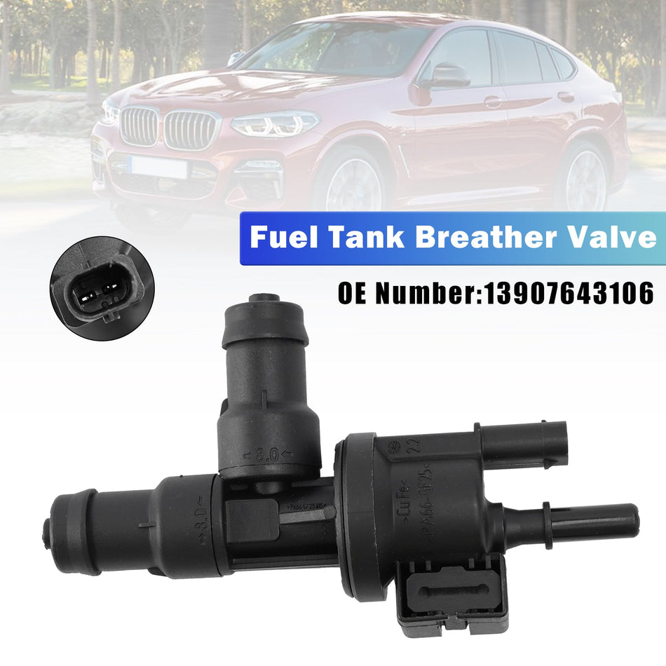 燃料タンクブリーザーバルブ 13907643106 BMW 230I 330E 430I 740I X3 2018-2022用