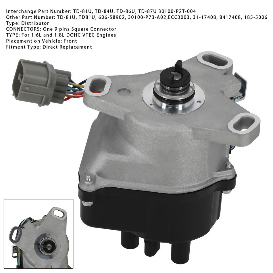 1996-2001 アキュラ インテグラ タイプR イグニッションディストリビューター TD81U