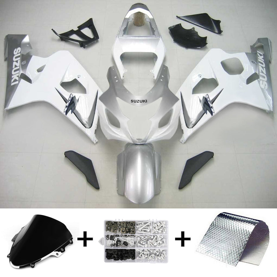 2004-2005 スズキ GSXR 600/750 K4 Amotopart インジェクションフェアリングキット ボディワーク プラスチック ABS #125