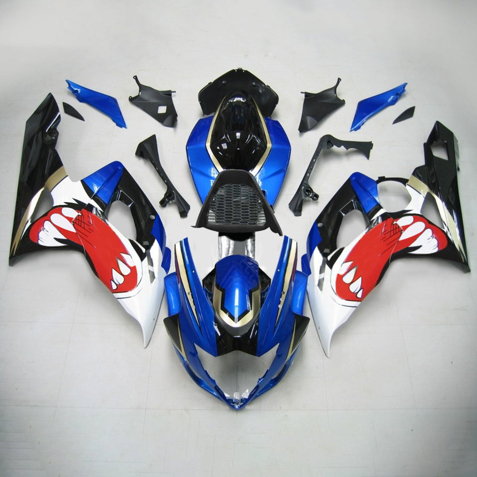 2005-2006 スズキ GSXR1000 K5 Amotopart インジェクションフェアリングキット ボディワーク プラスチック ABS #159