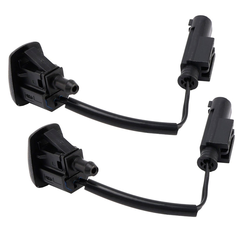 BMW E63 E64 645Ci 650i 2個 フロントガラスウォッシャーノズル スプレージェット 61667054445