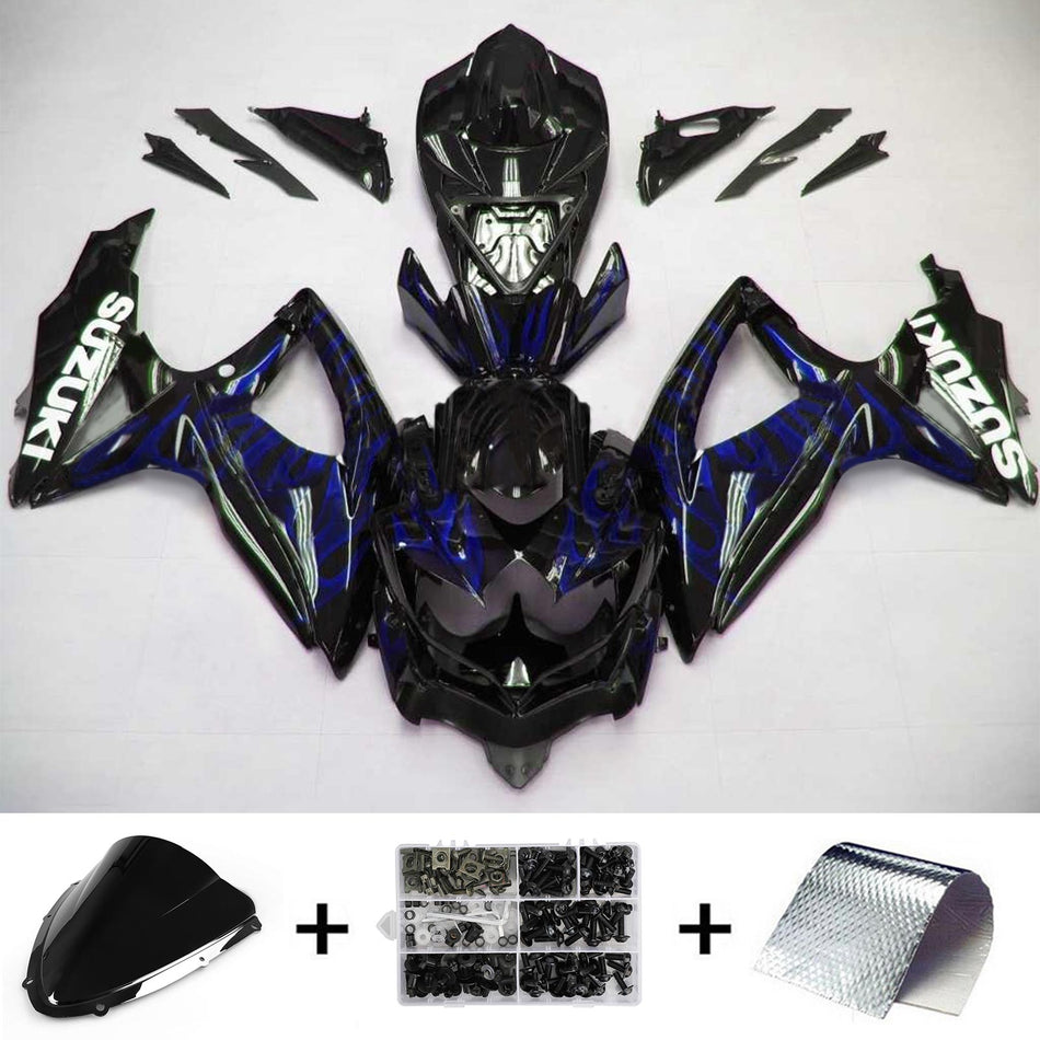 2008-2010 スズキ GSXR 600/750 K8 インジェクションフェアリングキット ボディワーク プラスチック ABS