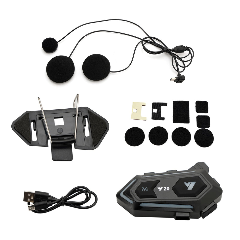 ヘルメット Bluetooth イヤホン ヘッドセット ワイヤレス プレーヤー ユニバーサル Y20 オートバイ用