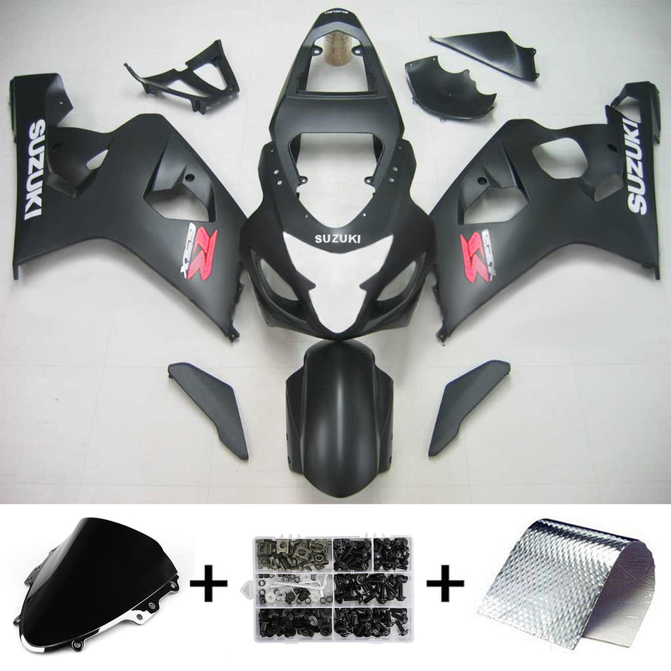 2004-2005 スズキ GSXR 600/750 K4 Amotopart インジェクションフェアリングキット ボディワーク プラスチック ABS #122