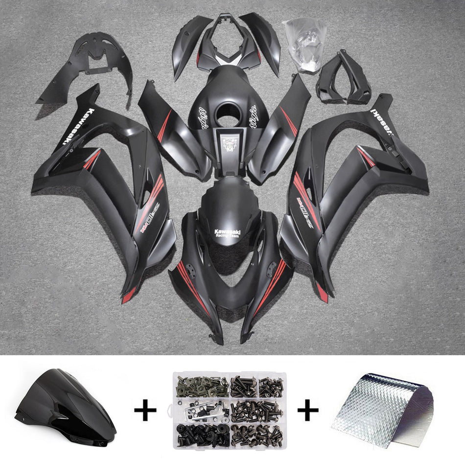 インジェクションフェアリングキット ボディワーク プラスチック ABS カワサキ ZX10R 2016-2020 に適合
