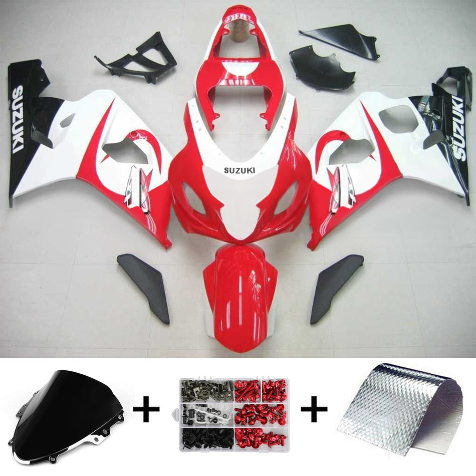 2004-2005 スズキ GSXR 600/750 K4 Amotopart インジェクションフェアリングキット ボディワーク プラスチック ABS #126