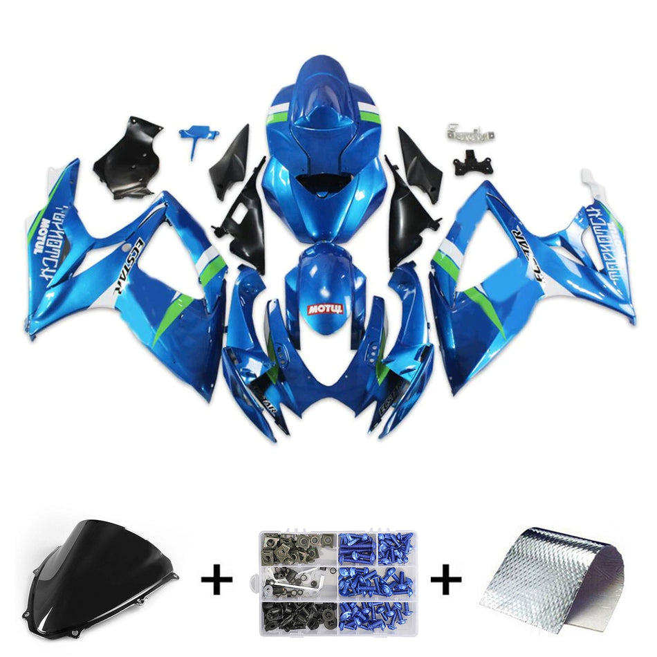 2006-2007 スズキ GSXR 600/750 K6 インジェクションフェアリングキット ボディワーク プラスチック ABS