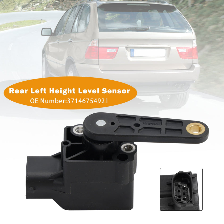 BMW X5 (E53) 2000-2006用 リア左ハイトレベルセンサー 37146754921
