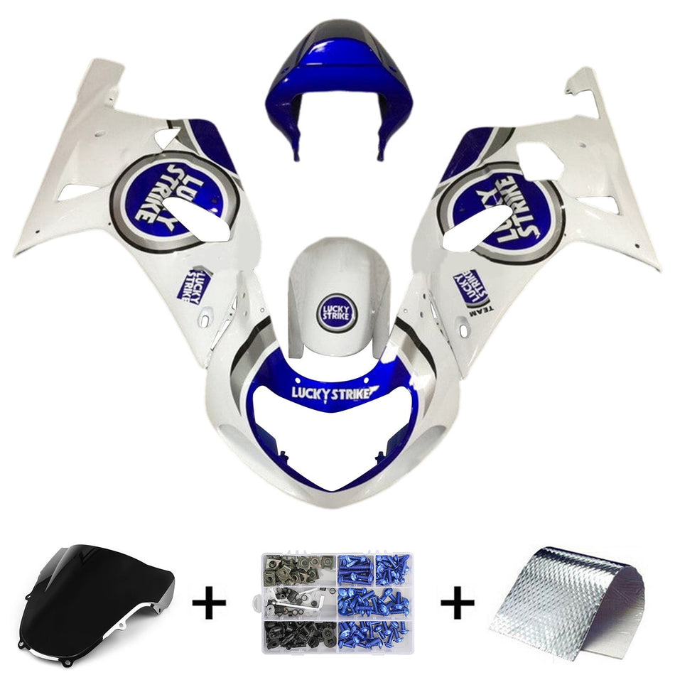 2001-2003 スズキ GSXR600 2000-2003 GSXR750 K1 インジェクションフェアリングキット ボディワーク
