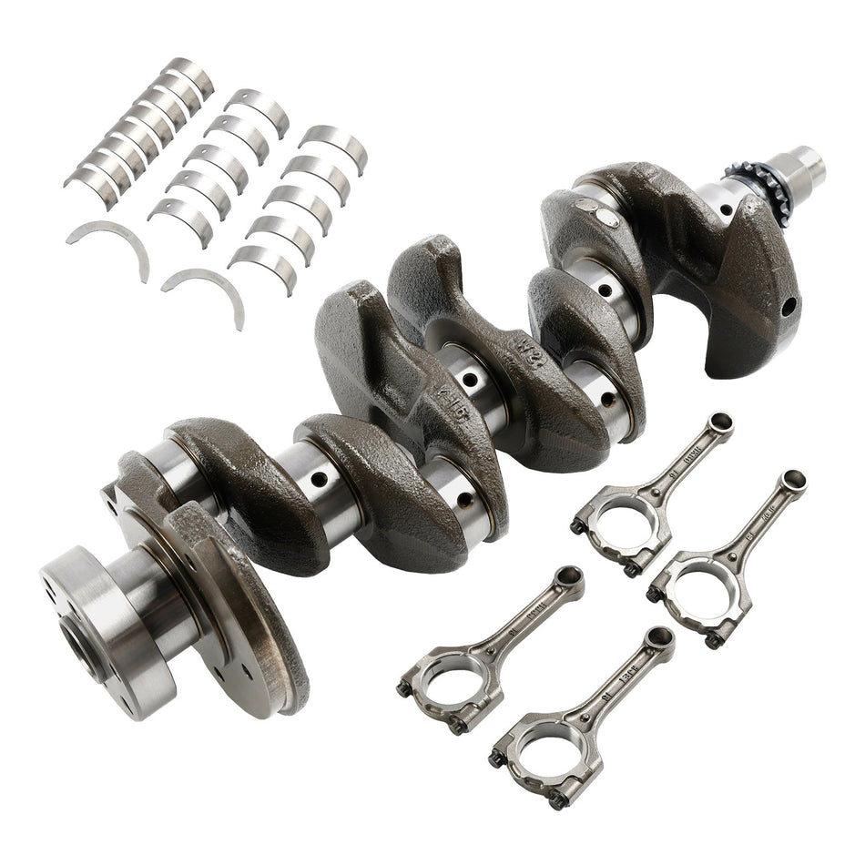 2016-2017 ヒュンダイ アクセント LE ハッチバック 4ドア G4FD クランクシャフト &amp; ロッド &amp; ベアリング 209102BB03