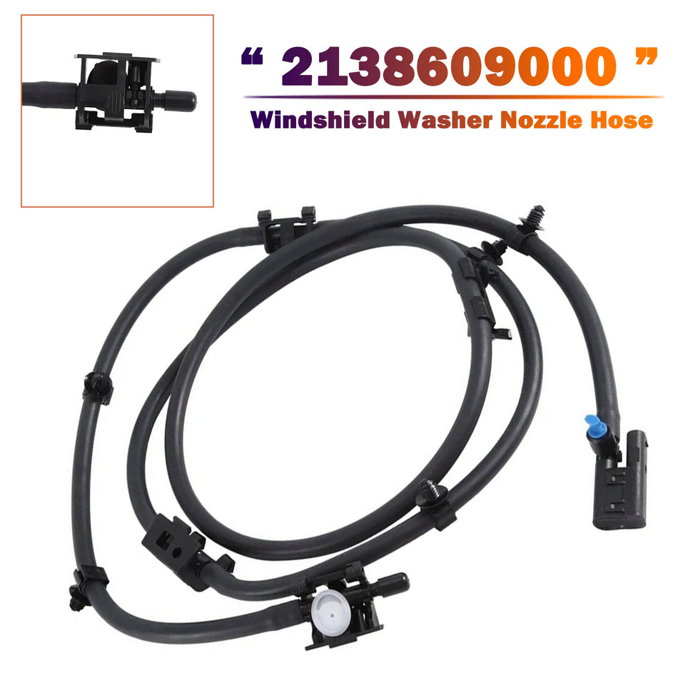 メルセデスベンツ E43 W213用 加熱式フロントガラスウォッシャーノズルホース 2138609000