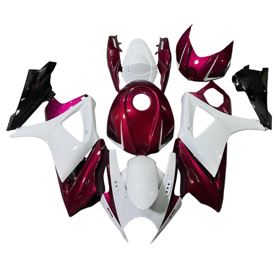 スズキ GSXR1000 2007-2008 K7 用 インジェクションフェアリングキット ボディワーク プラスチック ABS