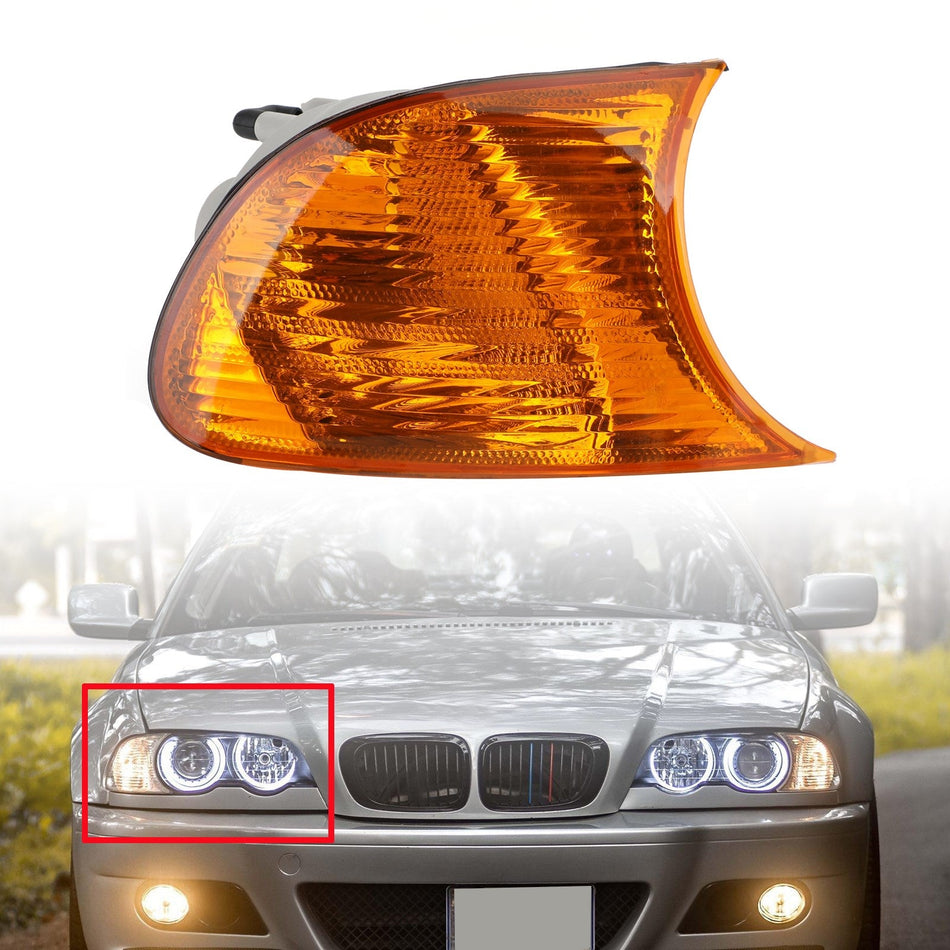 1998-2001 BMW 3シリーズ E46 クーペ 右側 アンバーコーナーライト 63126904300