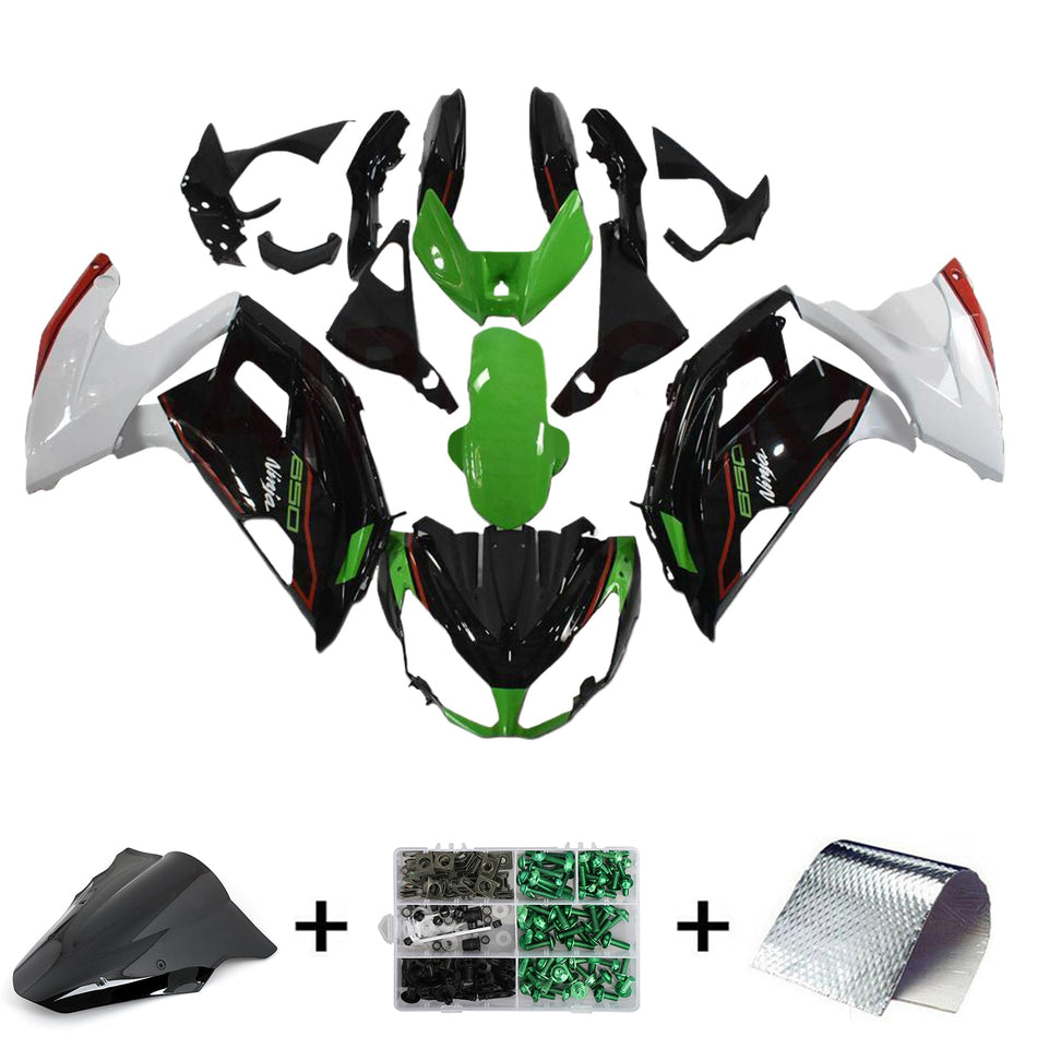 2012-2016 Kawasaki ER6F/Ninja650 インジェクションフェアリングキット ボディワーク プラスチック ABS